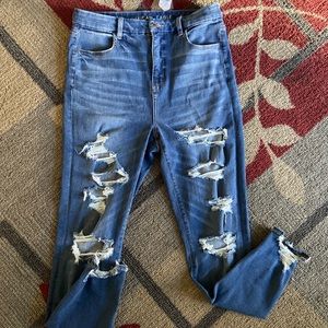 Curvy super high rise jeggings